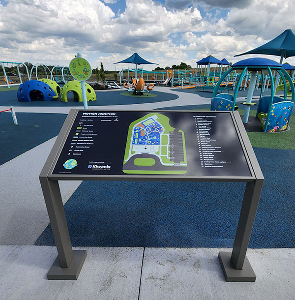 Motion Junction Playground tactile maps