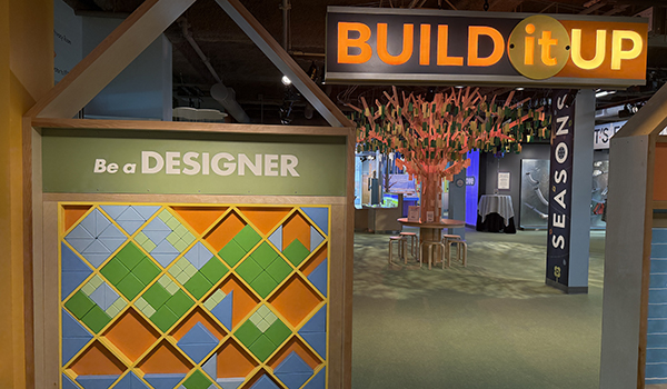 Utica Children's Museum Buildup it Up play area